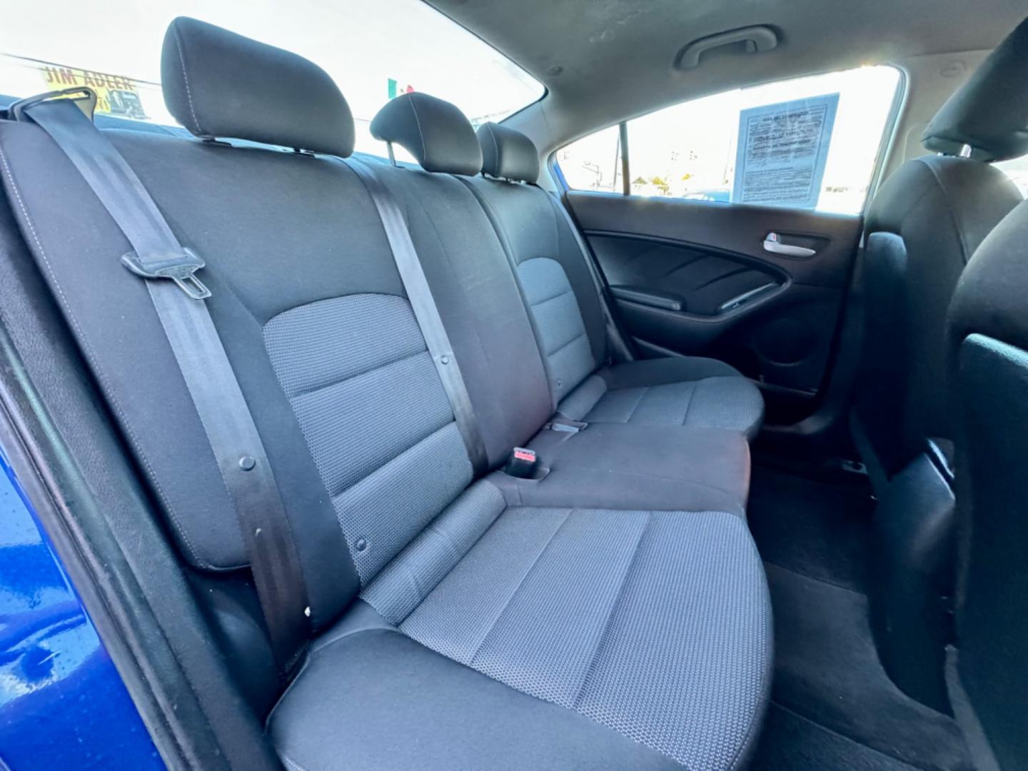 2018 BLUE KIA FORTE LX (3KPFK4A74JE) , located at 5900 E. Lancaster Ave., Fort Worth, TX, 76112, (817) 457-5456, 0.000000, 0.000000 - This is a 2018 KIA FORTE LX 4 DOOR SEDAN that is in excellent condition. There are no dents or scratches. The interior is clean with no rips or tears or stains. All power windows, door locks and seats. Ice cold AC for those hot Texas summer days. It is equipped with a CD player, AM/FM radio, AUX por - Photo#14